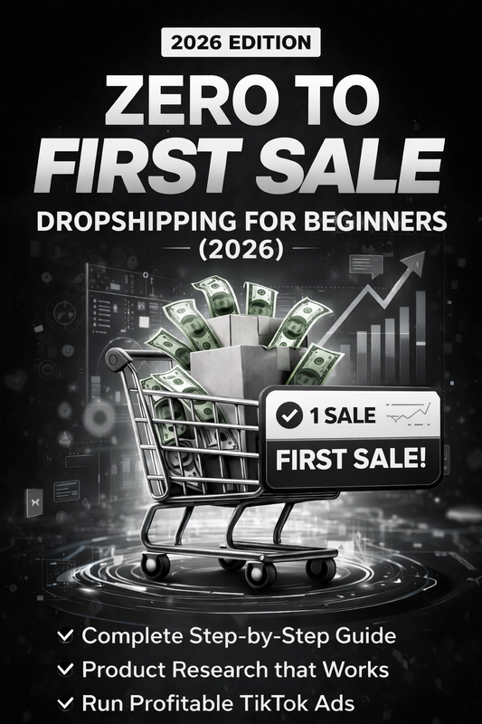 Zero to First Sale: Dropshipping for Beginners (2026)